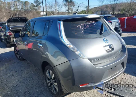 2015 Nissan Leaf Sl from USA, damaged, VIN 1N4AZ0CP9FC326329